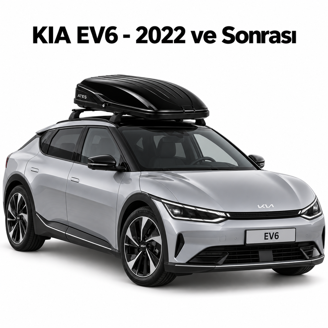 kia-ev6-port-bagaj.png Kia EV6 Uyumlu 420 Litre Parlak Siyah Port Bagaj - Görsel 1
