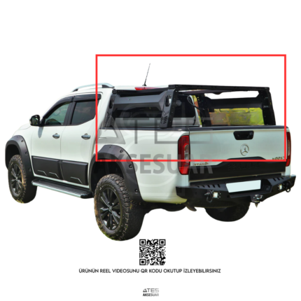 Mercedes-Benz X Class Araç Üstü Çadır Taşıyıcı Rollbar