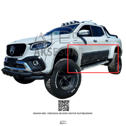 Mercedes-Benz X Class Kapi Kaplama Dodik
