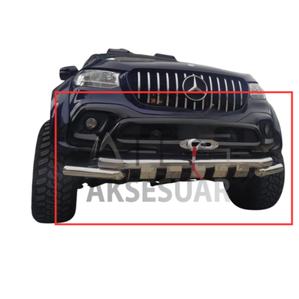 Mercedes-Benz X Class Ön Koruma Krom