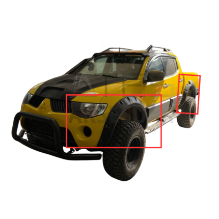 Mitsubishi L200 Camurluk Dodikleri 2007 2014 Fiber
