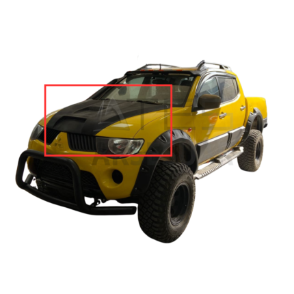 Mitsubishi L200 Kaput Kaplama 2007 2014 Fiber