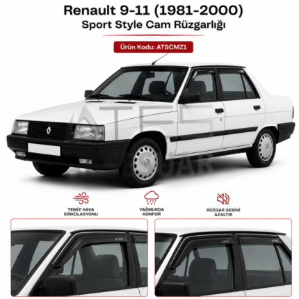 Renault 9 11 1991 2000 Cam Rüzgarlığı