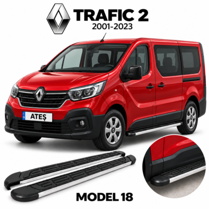 Renault Trafic 2 Model 18 Basamak Seti