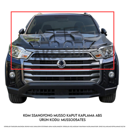 SsangYong Musso Kaput Kaplama