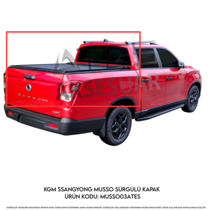 SsangYong Musso Sürgülü Kapak