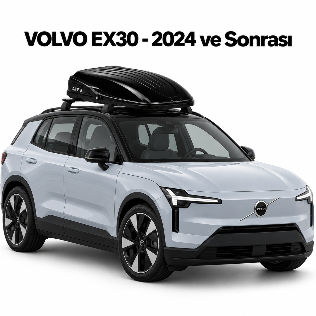 volvo-ex30-port-bagaj.png Volvo EX30 Uyumlu 420 Litre Parlak Siyah Port Bagaj - Görsel 1